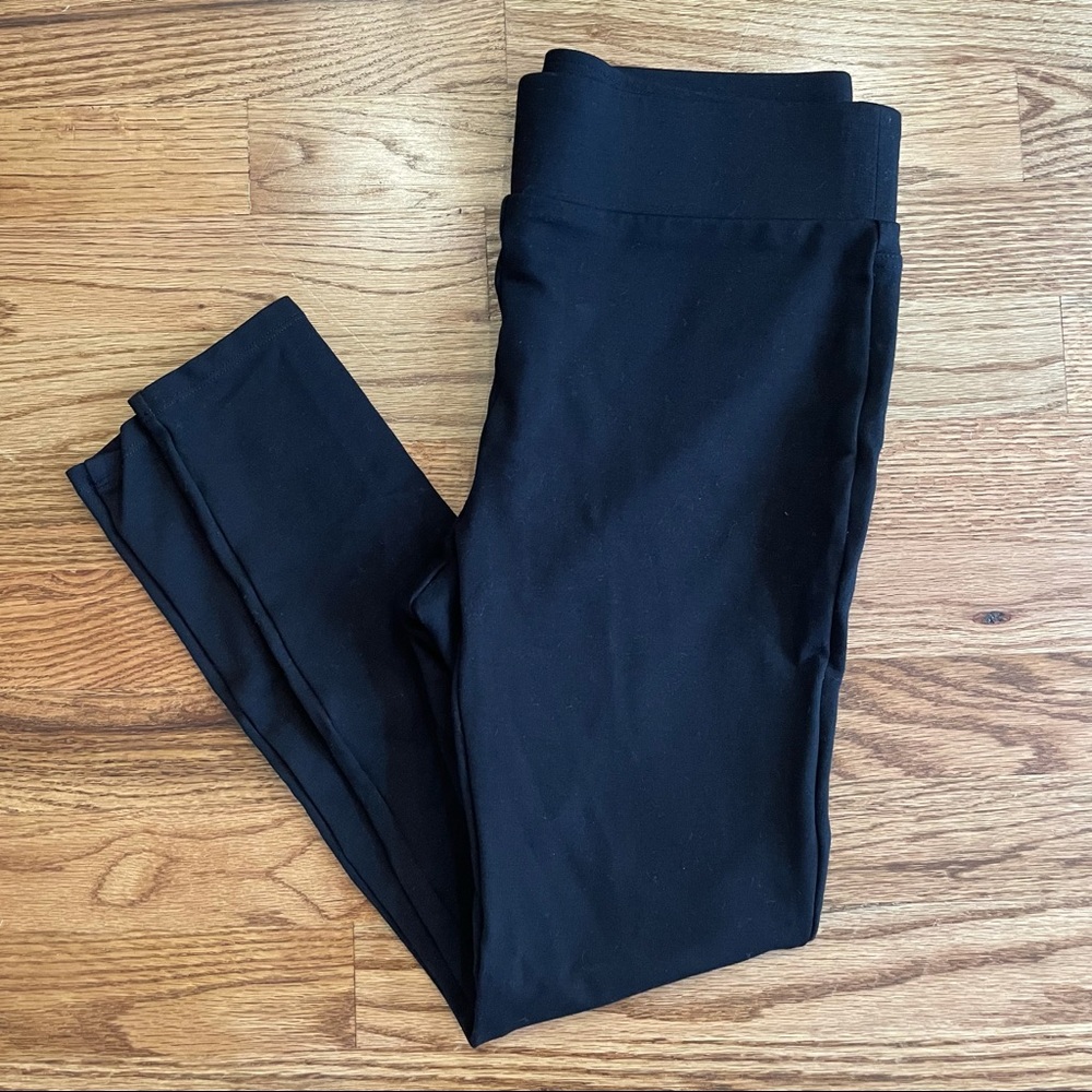 Black Loft Ponte Leggings